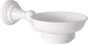 Slezák - RAV Mydelnička keramická MORAVA RETRO - MKA0300B, Biela lesk