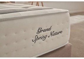 Stredne tvrdý pružinový termoregulačný matrac 180x200 cm Grand Spring Nature – Moonia
