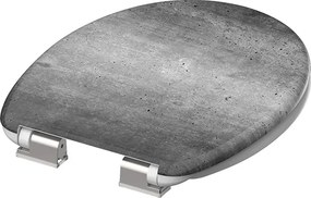 Eisl Sanitär WC sedadlo Duroplast Soft Close Industrial Grey 82155