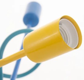 LED Detský prisadený luster OXFORD 3xE27/15W/230V