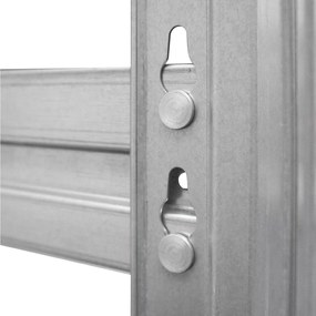 Pracovný stôl BULLRACK 90x150x60 cm, zinok