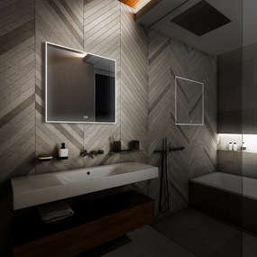 Nimco LED zrkadlo 700x700 s dvoma dotykovými senzormi - ZP 13077VX