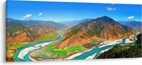 Obraz - River Yangtze (120x50 cm)