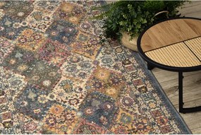 Protišmykový behúň MODERN CLASSIC 19 béžový / sivý - Výpredaj