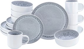 XXXLutz KOMBINOVANÝ SERVIS Nordic Fjord Stone 16-dielne Creatable - Online Only bytové doplnky - 007768073101