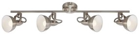 Briloner 2049-042 - Bodové svietidlo 4xE14/40W/230V strieborné