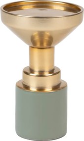 Zuiver Glam farebné svietniky - Zelená, 14 cm