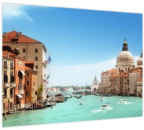 Sklenený obraz - Venice (70x50 cm)