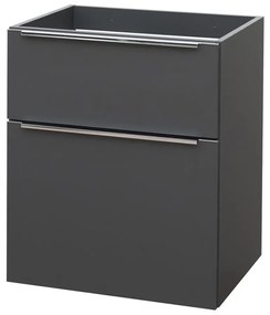 Mereo Mereo, Mailo, kúpeľňová skrinka 61 cm, chrómové madlo, MER-CN530S