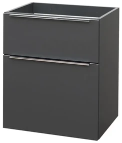 Mereo Mereo, Mailo, kúpeľňová skrinka 61 cm, chrómové madlo, MER-CN530S