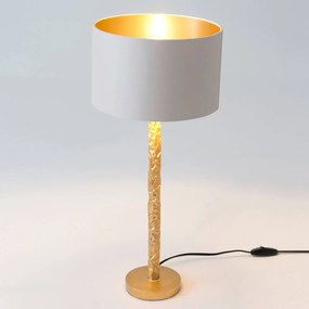 Stolná lampa Cancelliere Rotonda biela/zlatá 57 cm