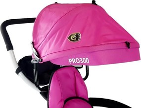 LEAN Toys Trojkolka PRO300 ružová