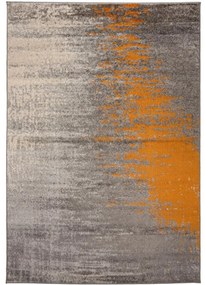 Kusový koberec Calif sivooranžový 70x300cm
