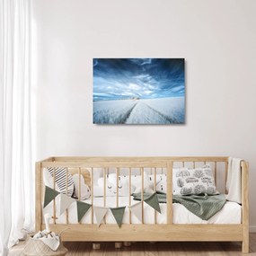 Sklenený obraz poľa (70x50 cm)