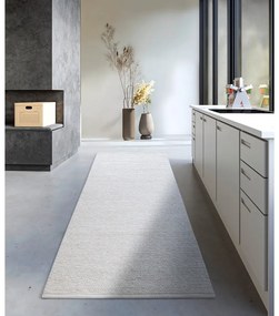 Biely ručne tkaný vlnený behúň 80x200 cm Francois – Villeroy&amp;Boch