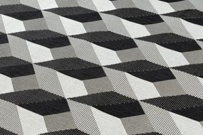 Koberec Floorlux sizal flat 48624/690 3D kocky