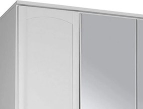 Šatníková skriňa Torrent, biela