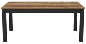 Jedálenský stôl 180 cm Oralee 94 (čierna). Akcia -19%. Vlastná spoľahlivá doprava až k Vám domov. 1118129