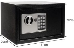 Malatec 22627 Trezor digitálny XL 300 x 195 x 170 mm čierny
