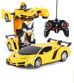 LEAN TOYS R/C Transformer 2v1 – žltý