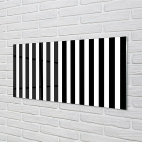 Sklenený obraz Geometrické zebra pruhy 125x50 cm