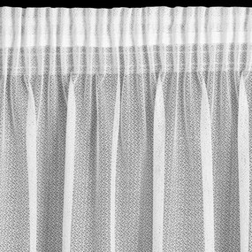 ZÁCLONA NA PÁSKE VANESA 300X270 CM BIELA