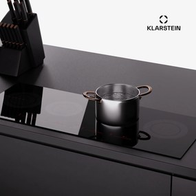 Klarstein Masterzone Slim Round, indukčná varná doska, max. 7200 W, vstavaná, 4 zóny