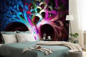 Samolepiaca tapeta tajomný abstraktný strom - 150x100