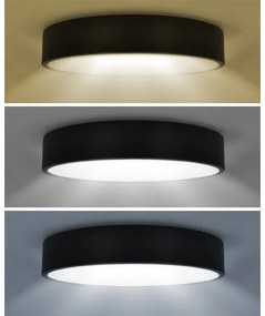 Brilagi - LED stropné svietidlo POOL LED/36W/230V 3000/4000/6000K pr. 30 cm čierna