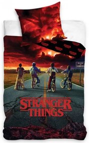 Bavlnené obliečky Stranger Things Storm Guard 140x200/70x90 cm