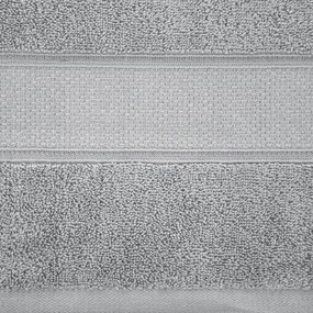 BAVLNENÝ UTERÁK LIANA SADA 6KS 50X90 CM STRIEBORNÁ