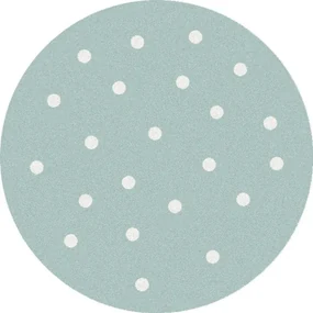 Koberec FD Lush bodky, mätový kruh