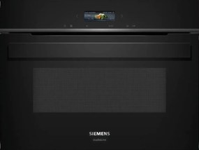 Siemens iQ700, vstavaná mikrovlnná rúra, 60 x 45 cm, čierna, CE932GXB1