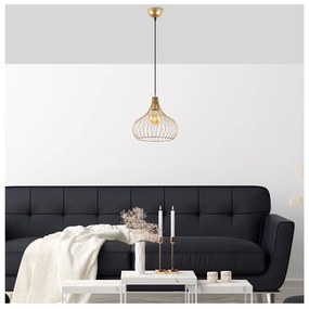 Závesné svietidlo s kovovým tienidlom ø 22 cm Teldemia – Opviq lights