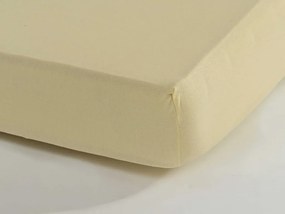 Profod Prestieradlo JERSEY COMFORT 180x200 cm - Žltá