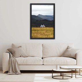 Gario Plagát Chata v horách Farba rámu: Čierna, Rozmery: 40 x 60 cm