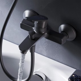 Vaňová a sprchová batéria AM.PM Hit FTA10022 jednopáková, čierna