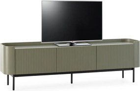 Zelený TV stolík 180x55x40 cm Willa – MOME