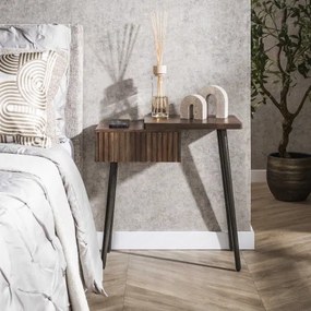 Nočný stolík 30-15 Carve Drevo Acacia - Pravý - Komfort-nábytok