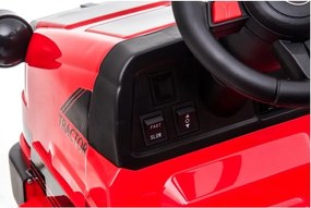 LEAN CARS Elektrický traktor s prívesom CH9959 červený