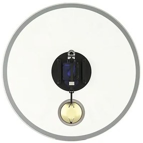 Nástenné hodiny NeXtime Romana biele Ø 43 cm