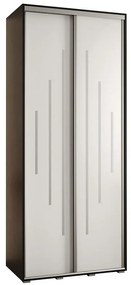 Skriňa 45 Canaris 12 120 čierna/biela/silver