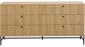 Komoda so zásuvkami OLIVIA dub