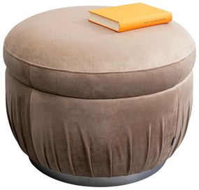 Nube taburetka sivá Ø56 cm