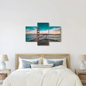 Obraz- Golden Gate, San Francisco (90x60 cm)