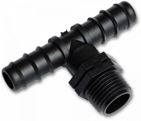 Bradas Záhradný T-kus 1/2" vonkajší závit, 2 x 25mm - 2 ks.