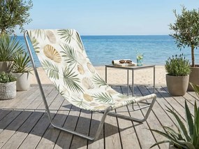 Skladacie plážové ležadlo SAND BEACH, farebné