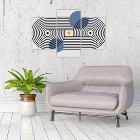 Obraz - Minimalistická abstrakcia N⁰3 (90x60 cm)