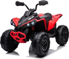 LEAN CARS Elektrická štvorkolka CAN-AM Renegade červená