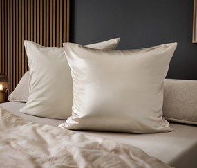 Obliečka na vankúš s hodvábom, cca 90 x 70 cm